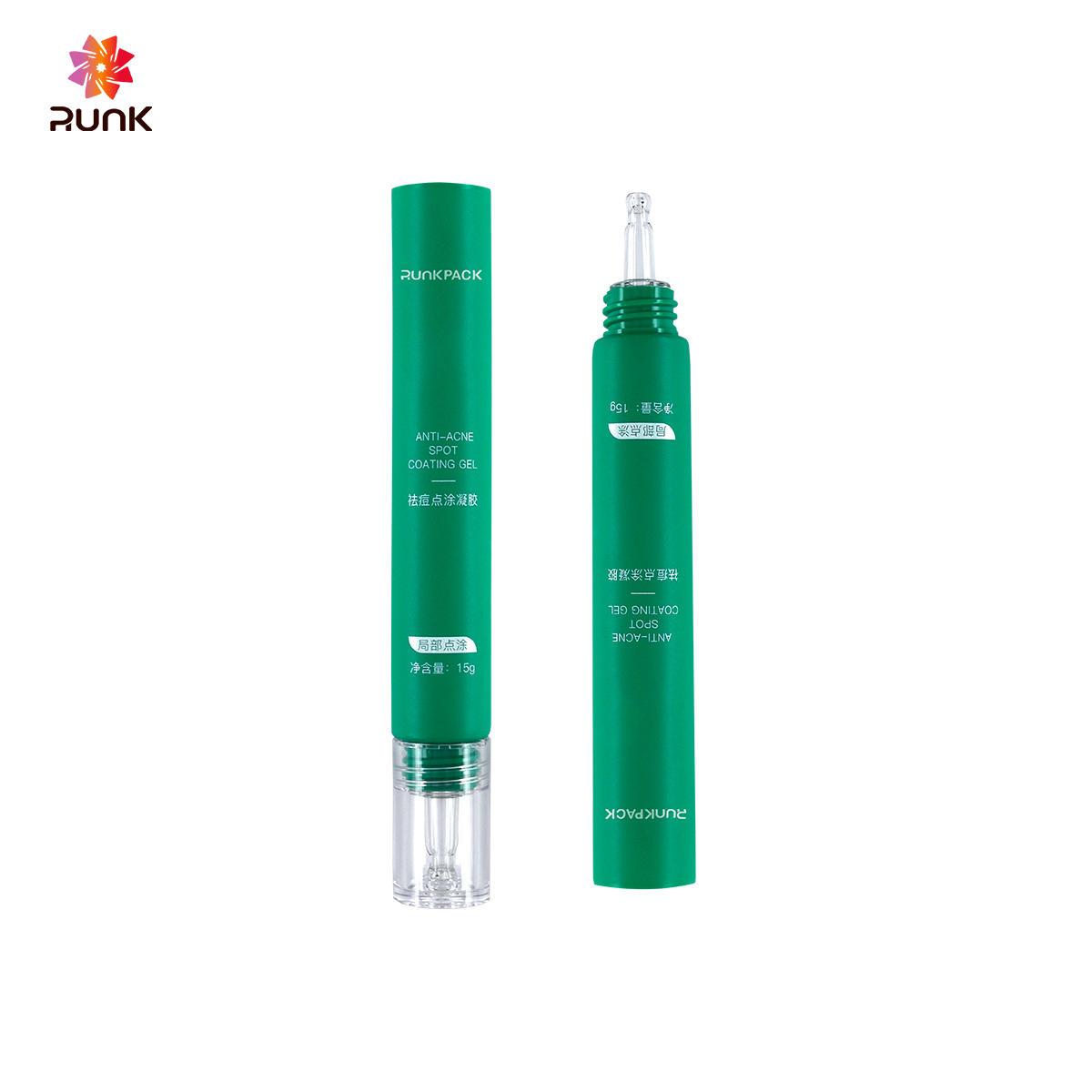 cosmetic tube packaging dropper