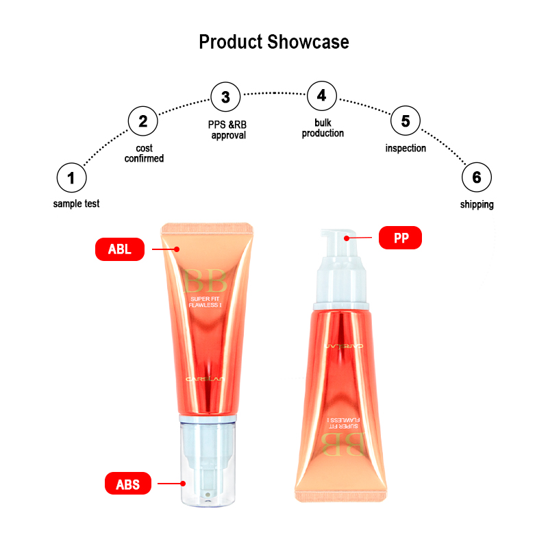 tubes airless pump tube tube packaging cosmetic