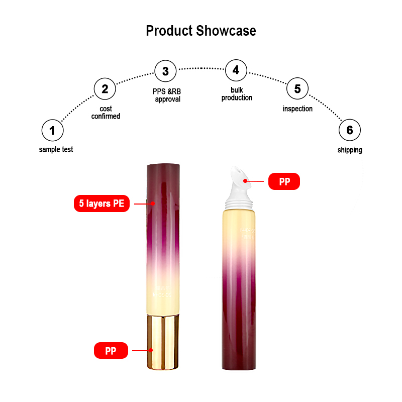 Luxury Custom Cosmetic Tube Packaging