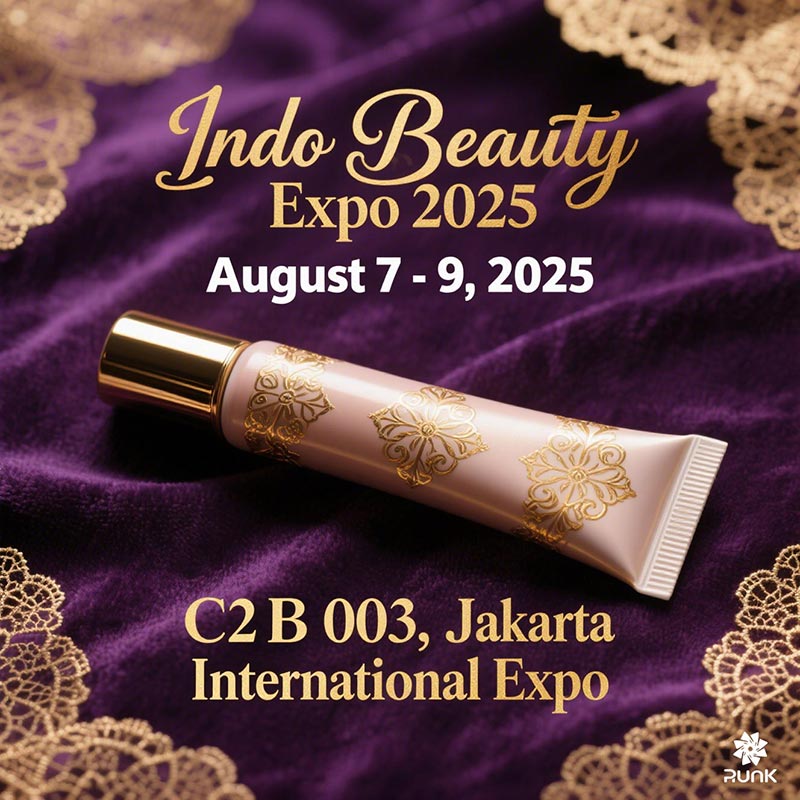 Runk представляет экологичные пластиковые тубы на выставке Indo Beauty Expo 2025