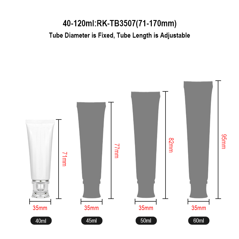 Runk cosmetic tube size Runk cosmetic tube size