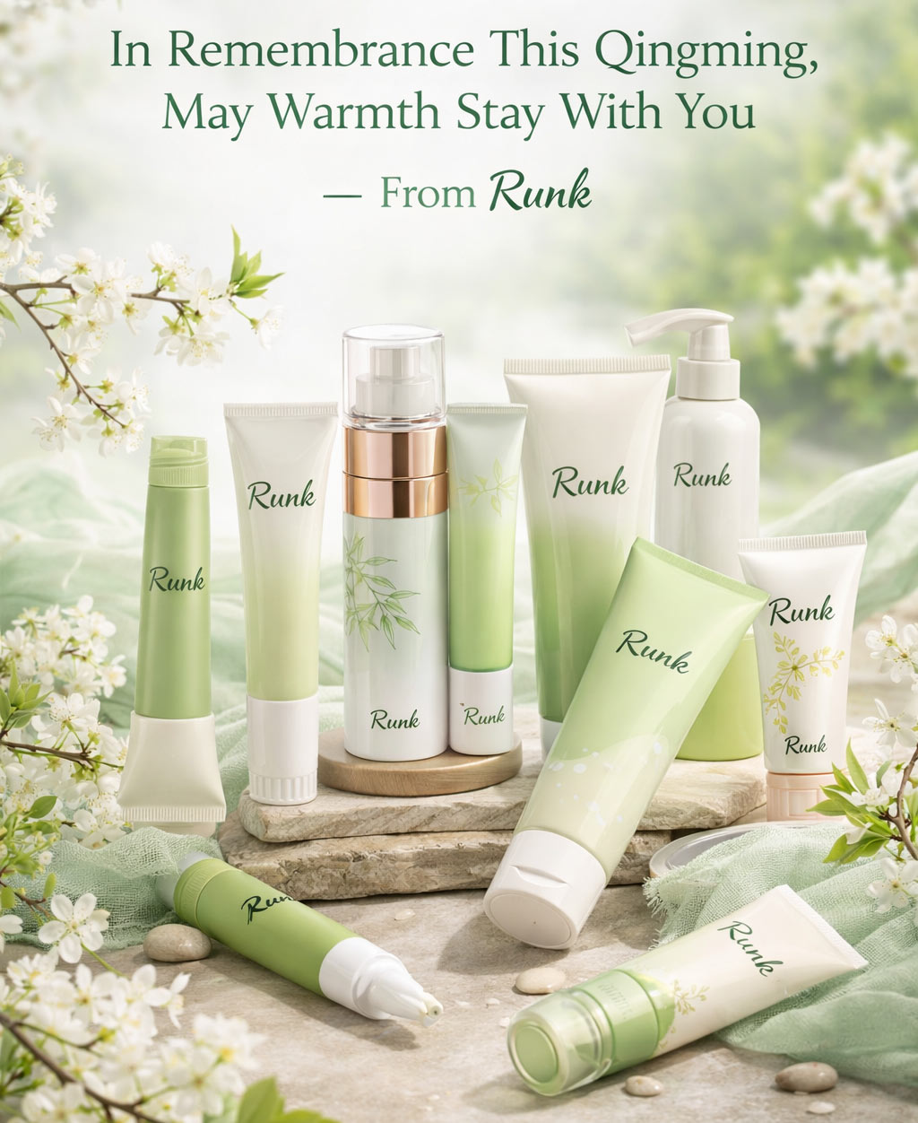 В память об этом празднике Цинмин, пусть тепло останется с вами — от Рунка