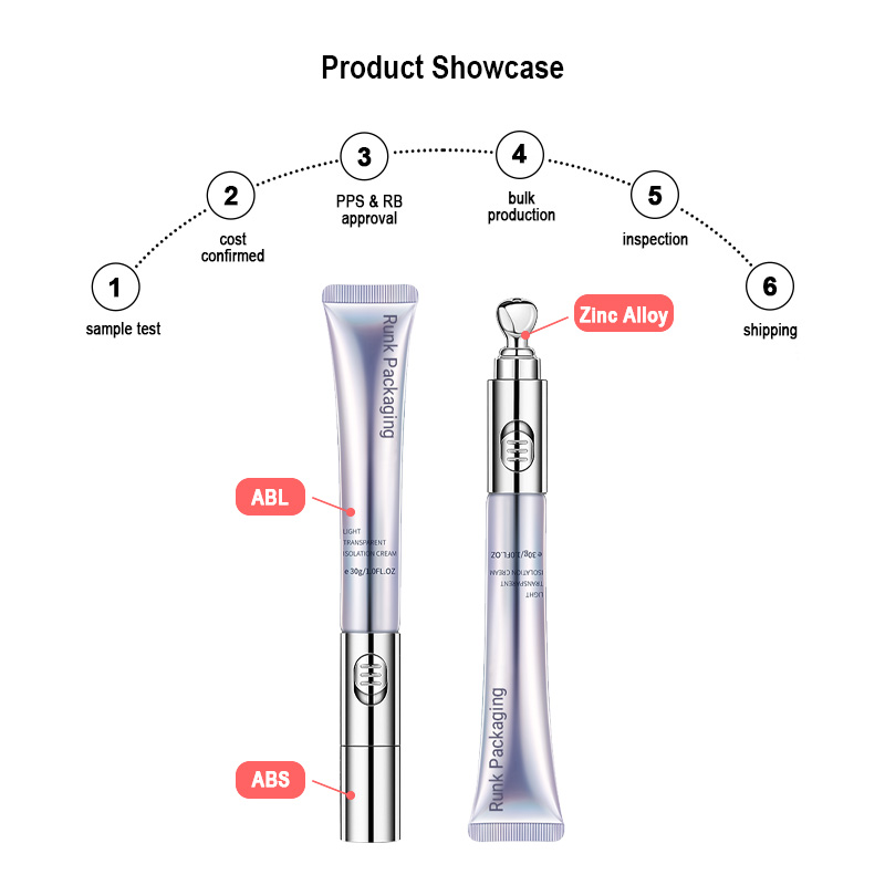 Runk cosmetic tube material