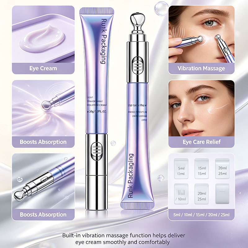 microcurrent skincare applicator tube
