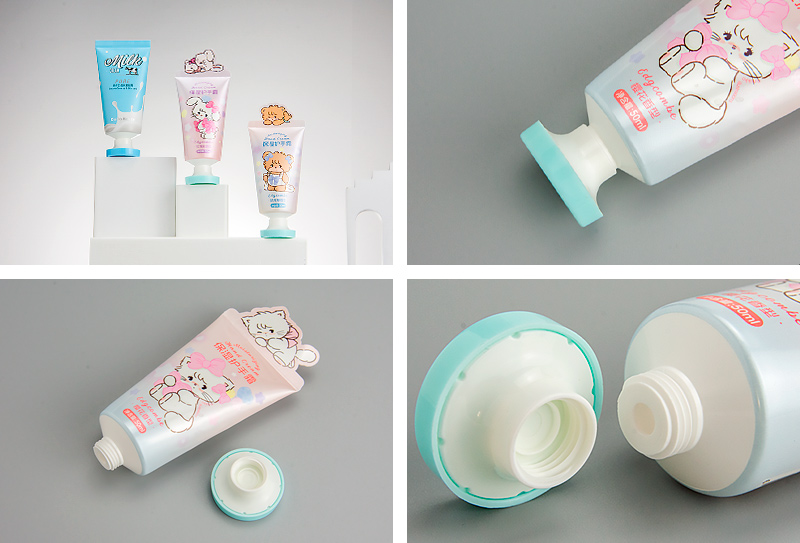 cosmetic plastic tube for hand care