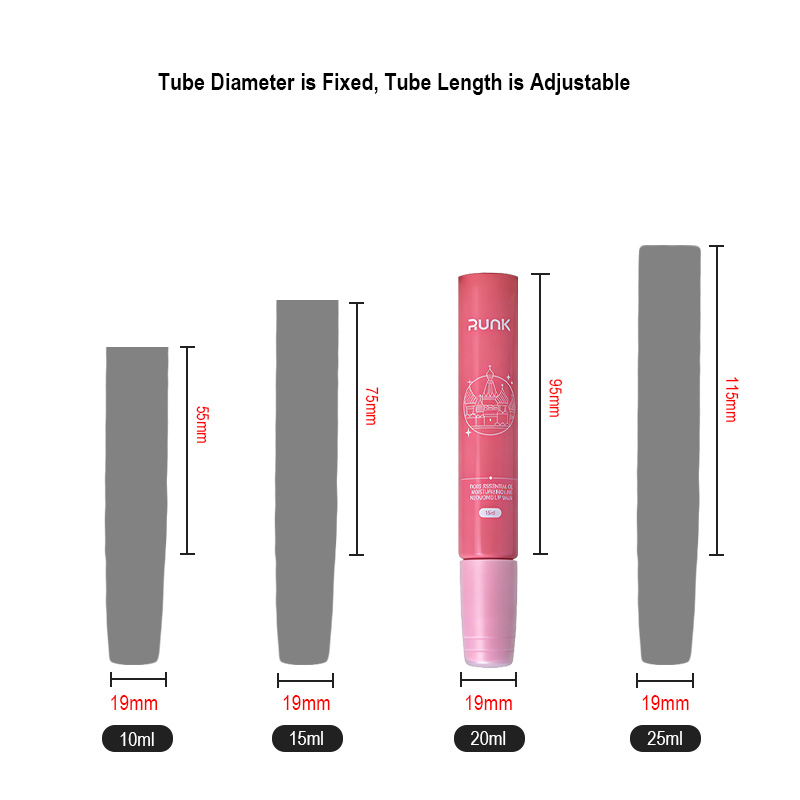 Runk Cosmetic Tube Capacity Runk Cosmetic Tube Capacity