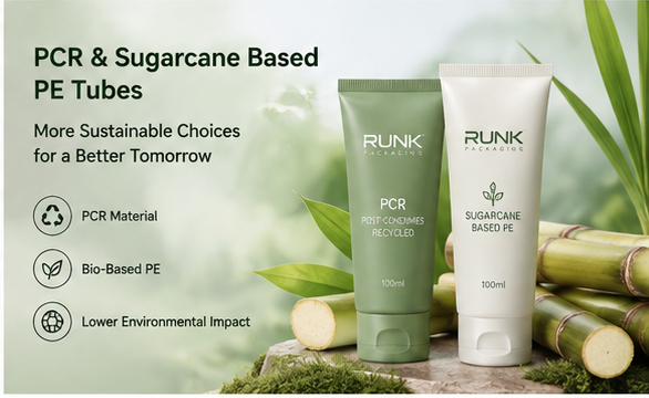 PCR & Sugarcane Based PE Tubes