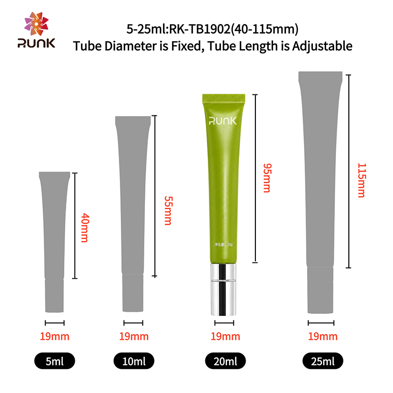 Runk Cosmetic Tube Capacity
