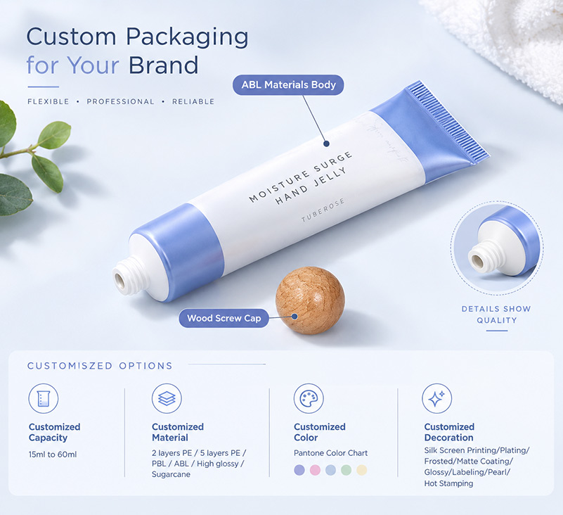ABL cosmetic tube